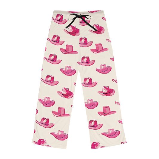 Pink Cowgirl Pajama Pants - XS / White stitching - SUNKISSHAVEN