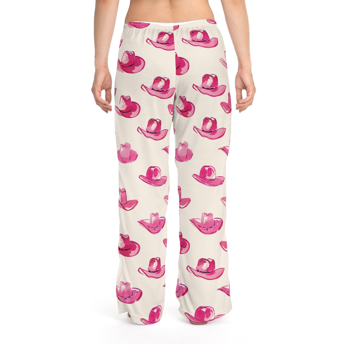 Pink Cowgirl Pajama Pants - XS / White stitching - SUNKISSHAVEN