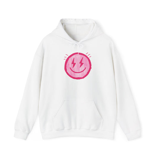 Smiley Lightning Bolt Hoodie