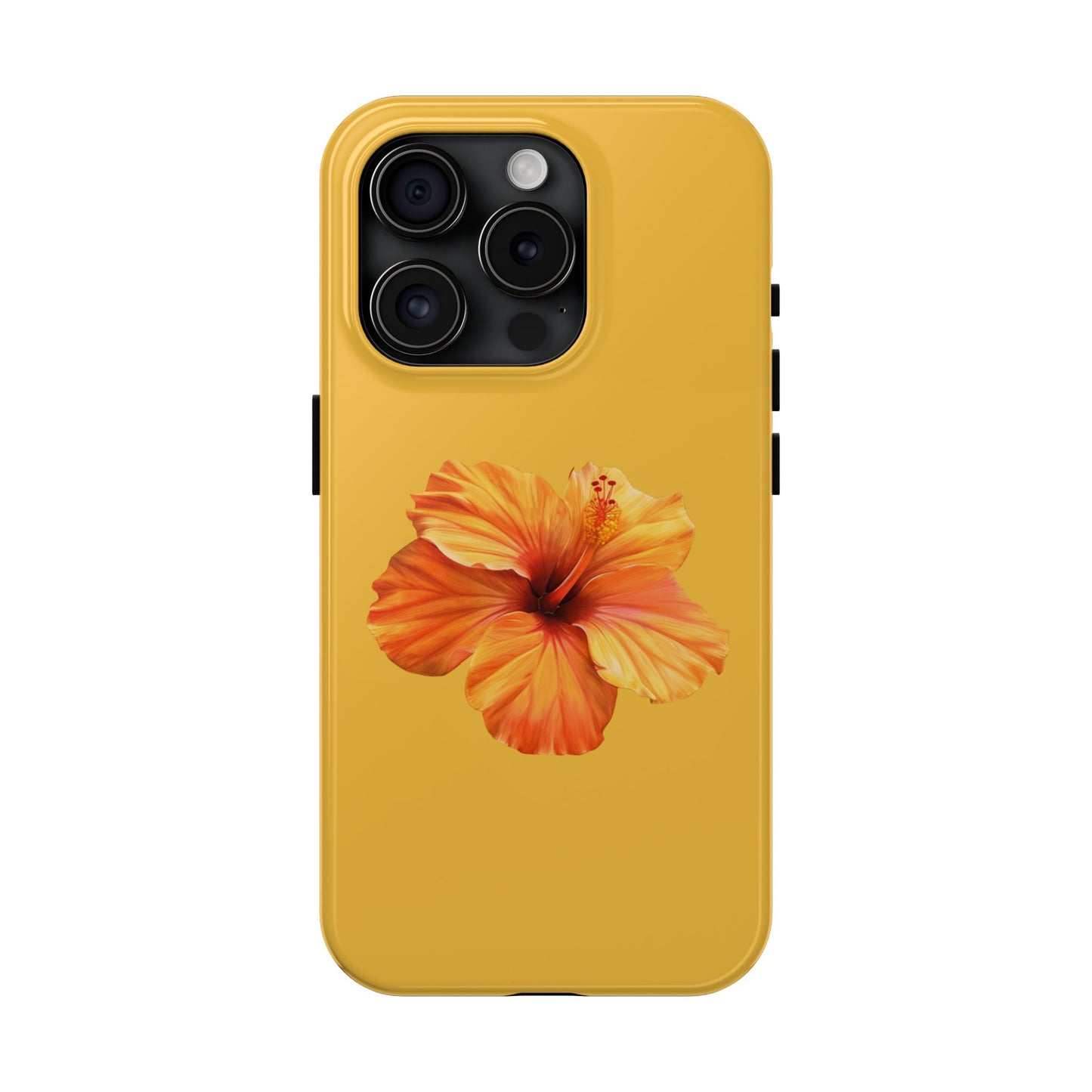 Hibiscus Flower iPhone Case - iPhone 15 Pro - SUNKISSHAVEN