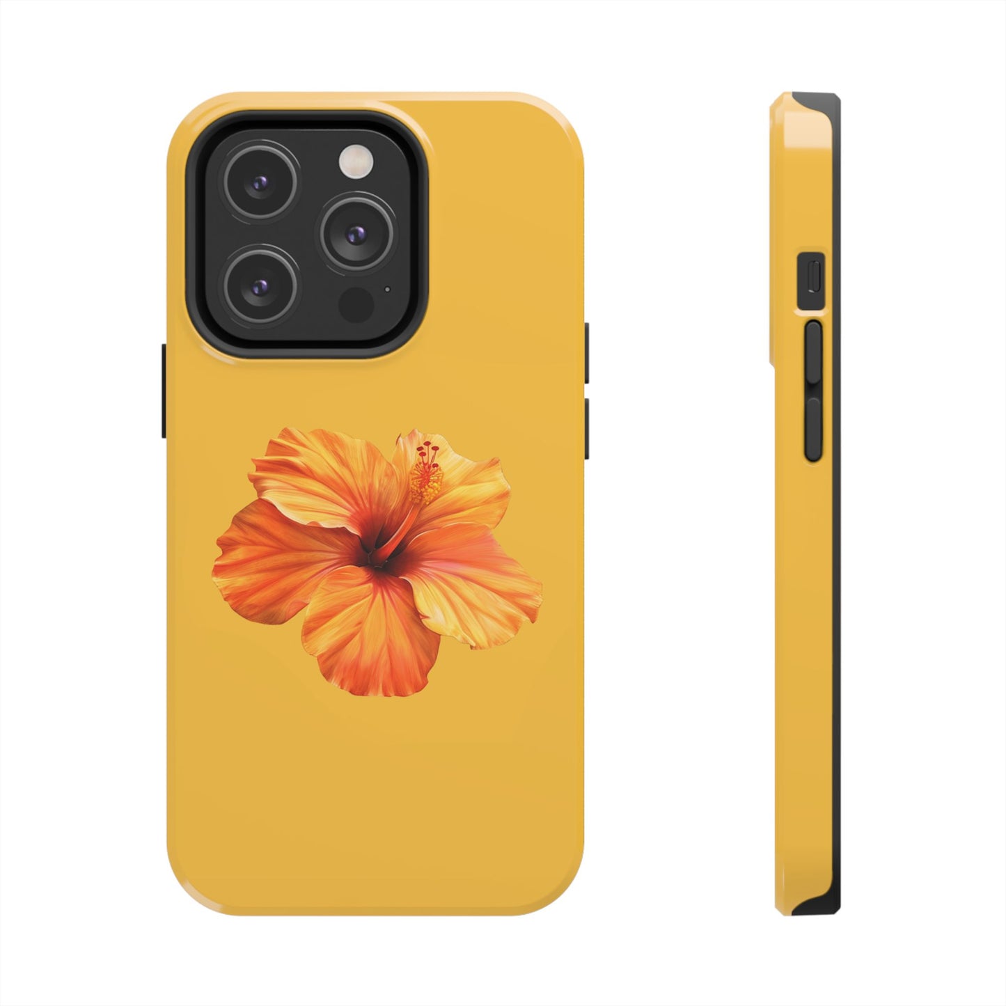 Hibiscus Flower iPhone Case - iPhone 14 Pro - SUNKISSHAVEN