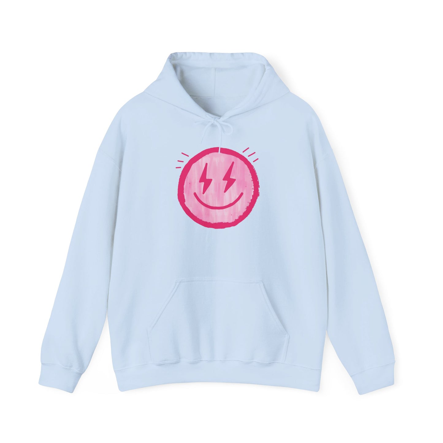 Smiley Lightning Bolt Hoodie