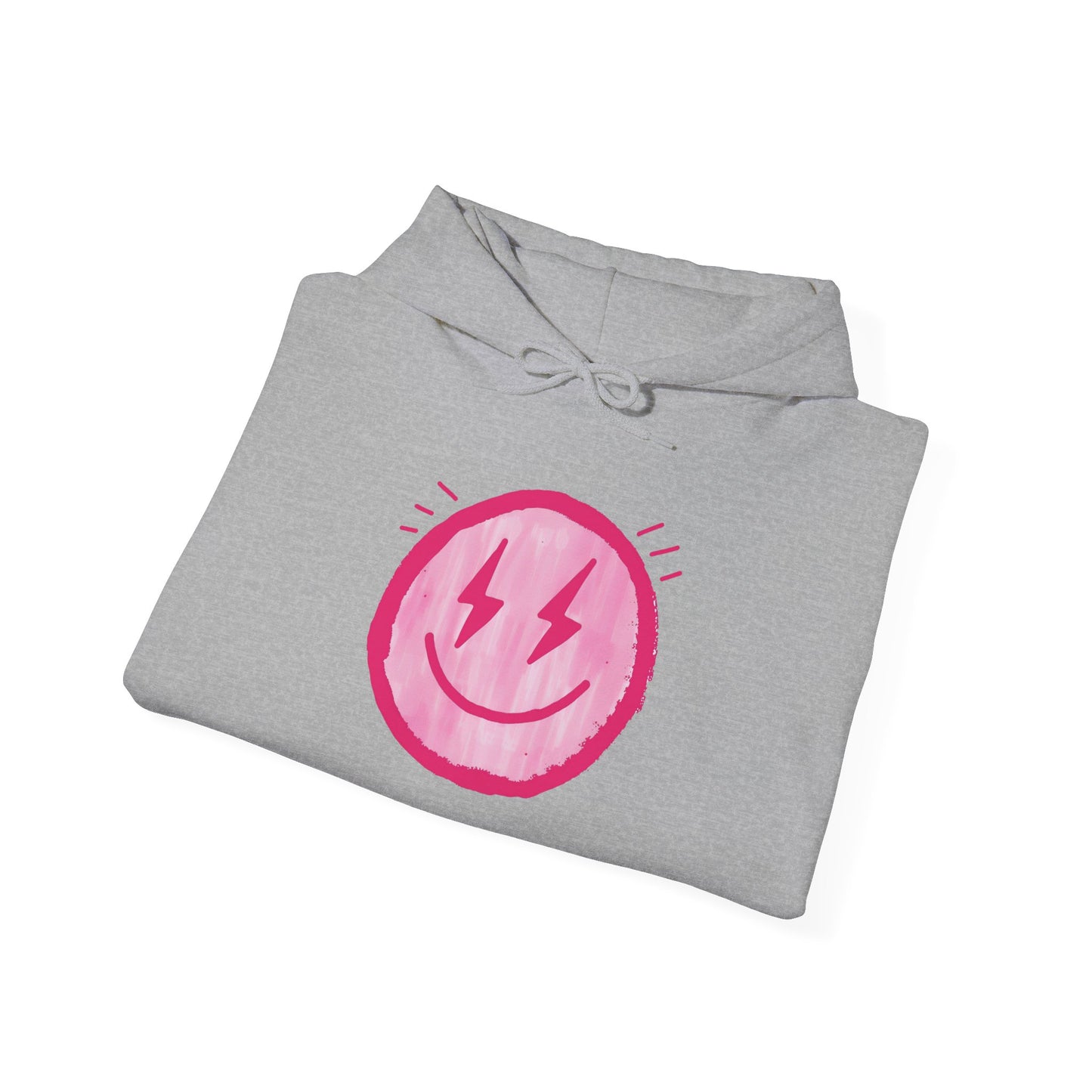 Smiley Lightning Bolt Hoodie