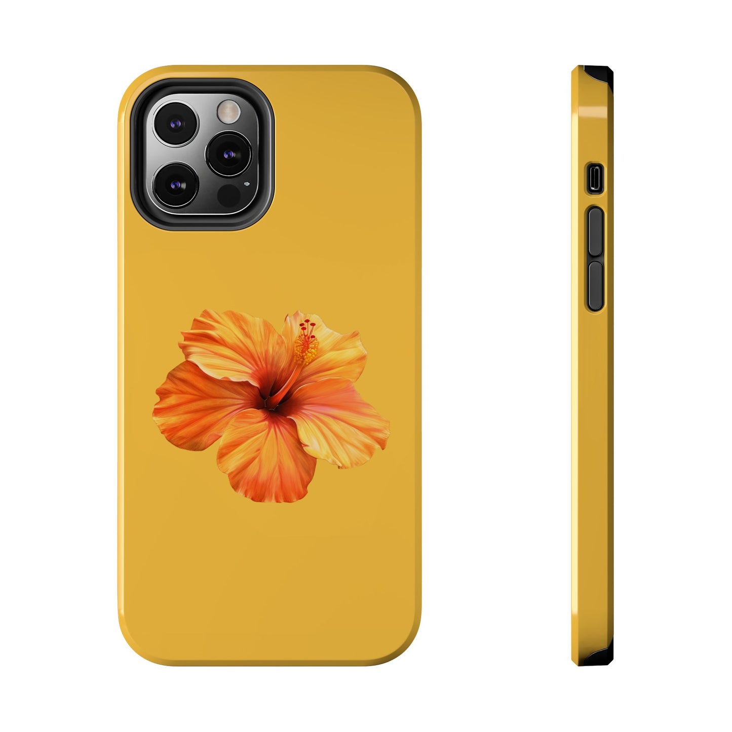 Hibiscus Flower iPhone Case - iPhone 12 Pro - SUNKISSHAVEN