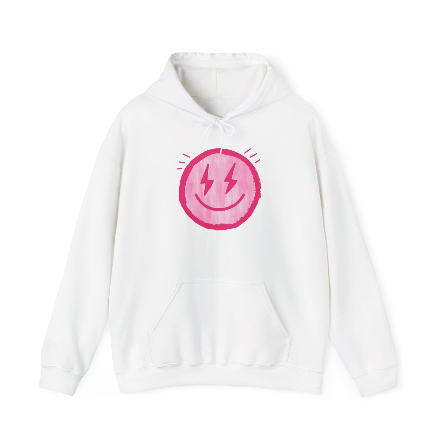 Smiley Lightning Bolt Hoodie