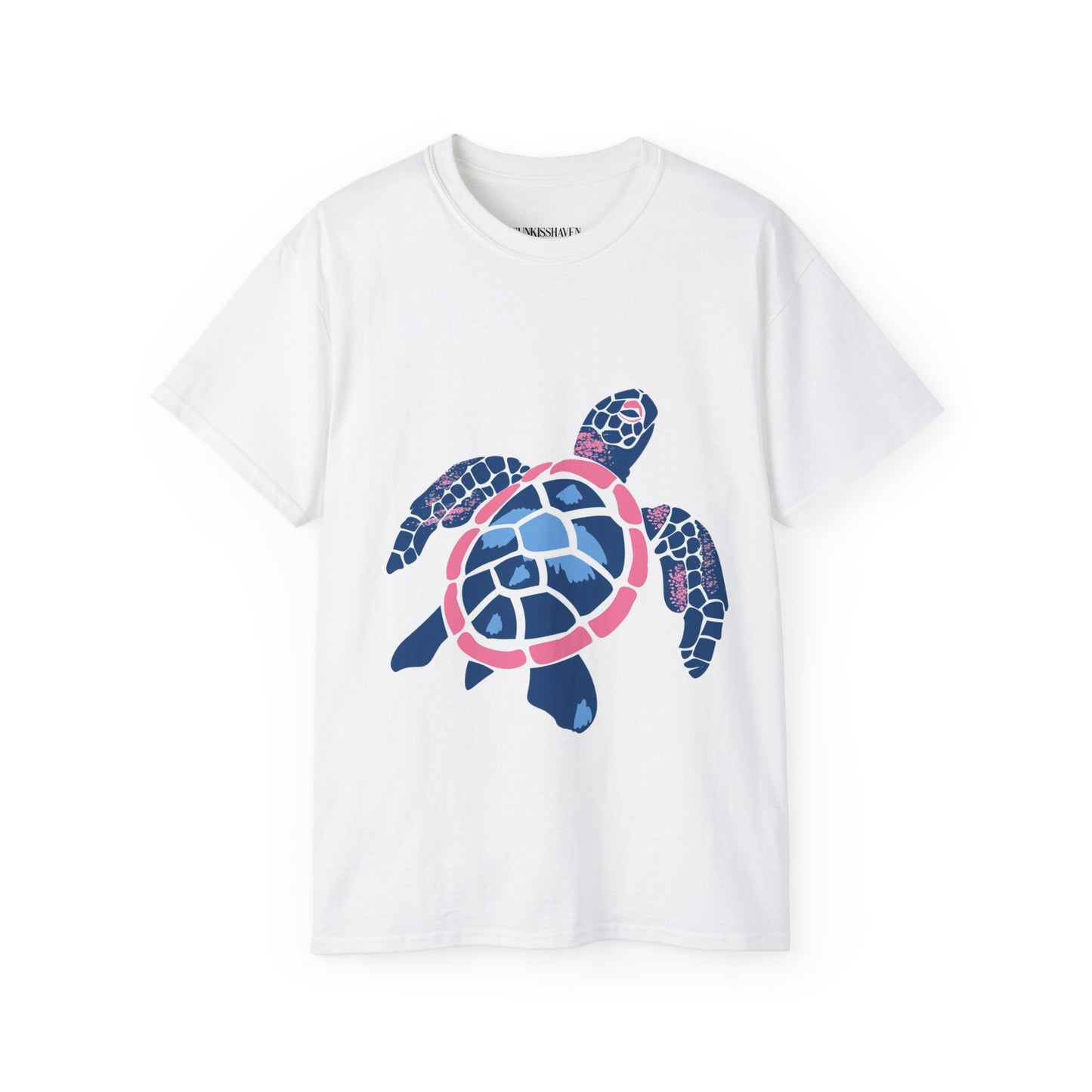Turtle Marine Tee - White / S - SUNKISSHAVEN