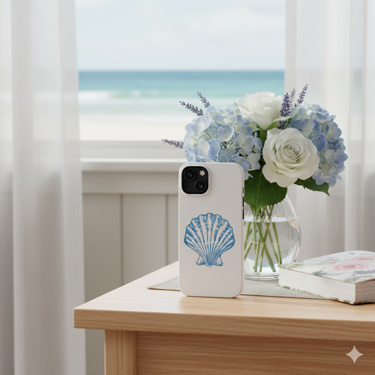 Iphone Seashell Case - iPhone 15 - SUNKISSHAVEN