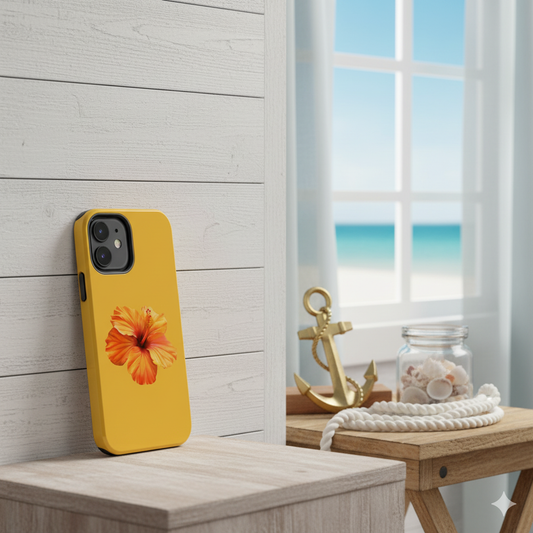 Hibiscus Flower iPhone Case - iPhone 15 - SUNKISSHAVEN