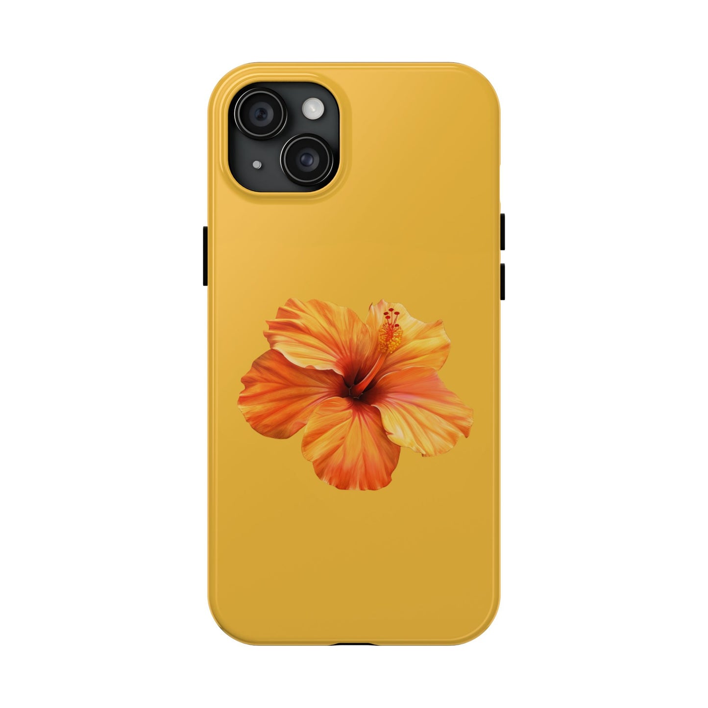 Hibiscus Flower iPhone Case - iPhone 15 Plus - SUNKISSHAVEN