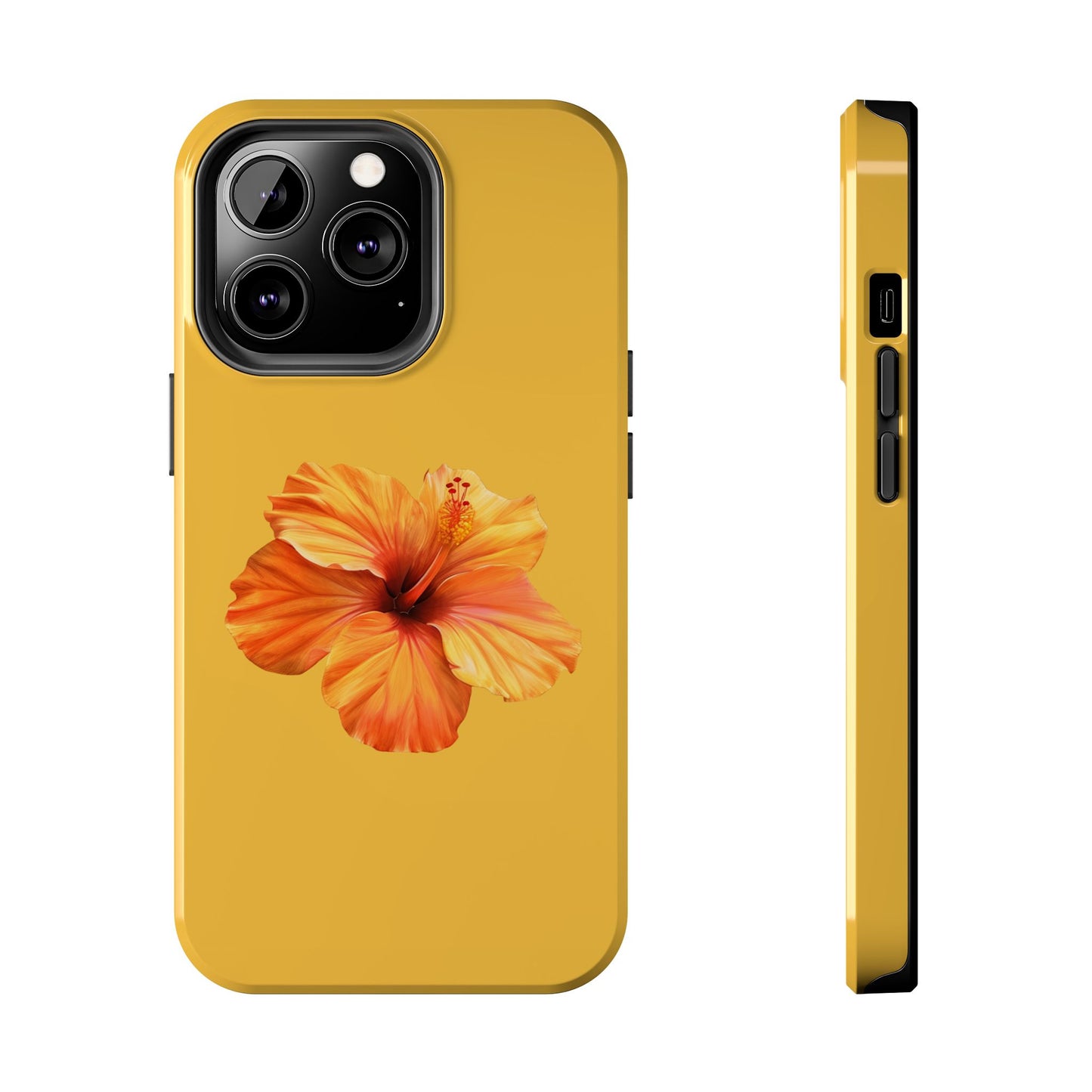 Hibiscus Flower iPhone Case - iPhone 13 Pro - SUNKISSHAVEN