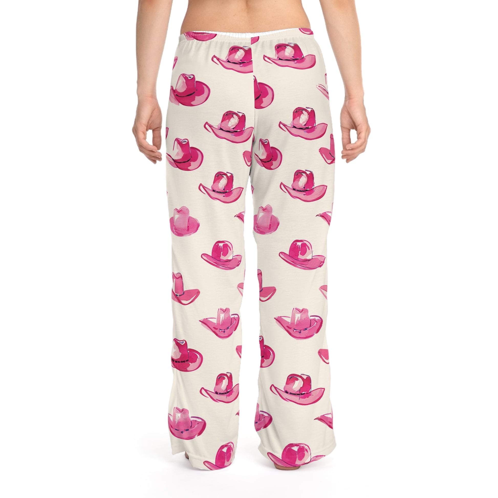 Pink Cowgirl Pajama Pants - XS / White stitching - SUNKISSHAVEN