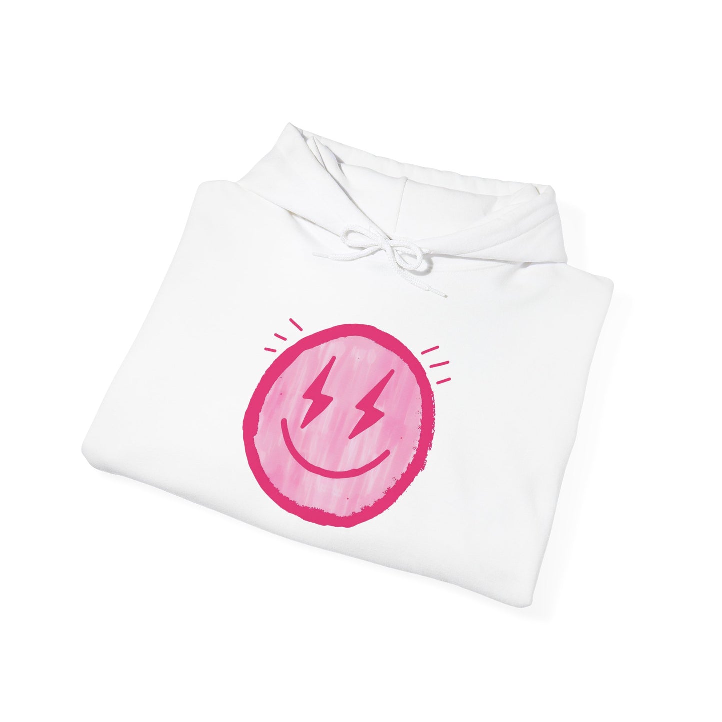 Smiley Lightning Bolt Hoodie